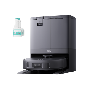 eufy X10 Pro Omni + 2 bottles of eufy Floor Cleaning Solution Black
