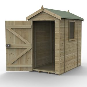 Timberdale 6 x 4 Apex Shed - Installed