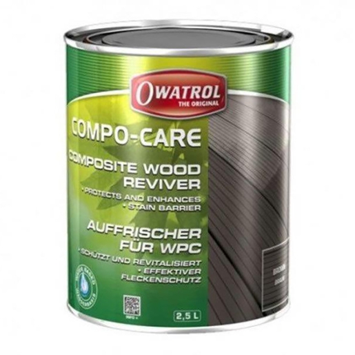 Cladco Composite Decking Colour RESTORER, Owatrol 2.5 LTR, Brown