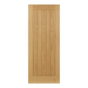 Deanta Ely Unfinished Oak Door 1981 x 533 x 35mm