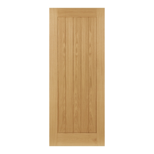 Deanta Ely Unfinished Oak Door 1981 x 838 x 35mm