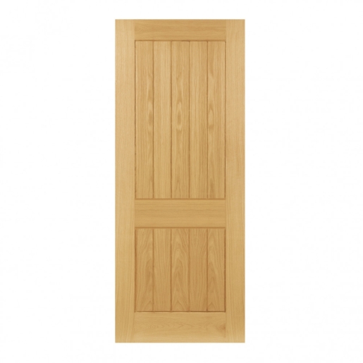Deanta Ely Prefinished Oak 2 Panel Door 1981 x 686 x 35mm