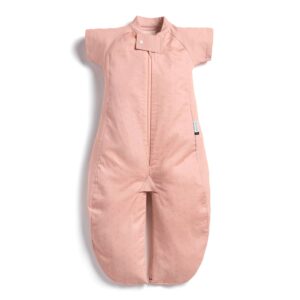 ergoPouch ErgoPouch - Organic All Year Short Sleeved 2 in 1 Sleeping Suit Bag - Berries - 1.0 TOG - 4-6 Year