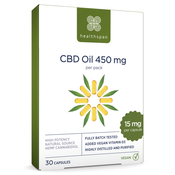 CBD Oil Capsules 450mg