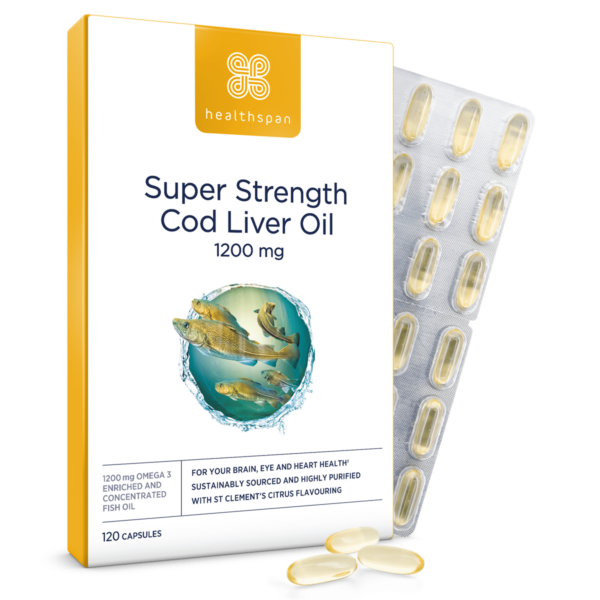 Super Strength Cod Liver Oil 1200mg