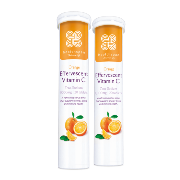 Orange Effervescent Vitamin C 1000mg