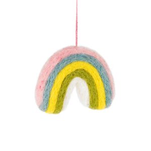 Handmade Pastel Rainbow Decoration  - Funky Chunky Furniture