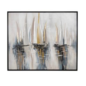 Sail Boat Inspired Canvas Artwork