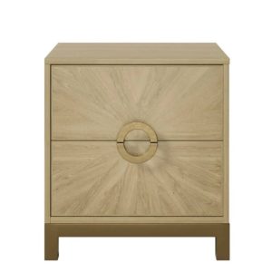 Sunburst Bedside Table