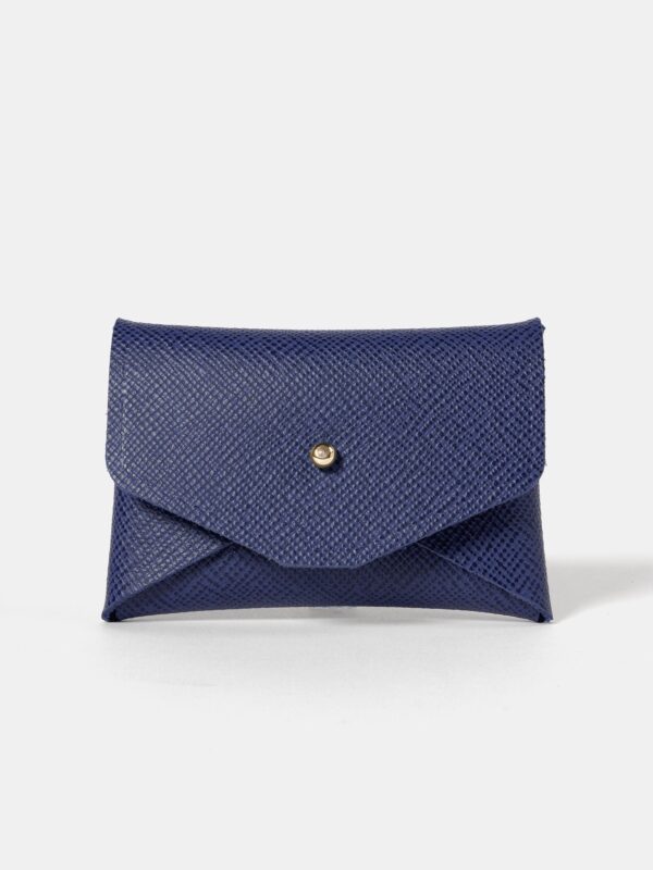 The Mini Purse - Blueberry Saffiano