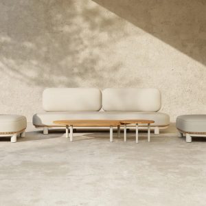 Ion 4 Seater Wooden Garden Sofa Set