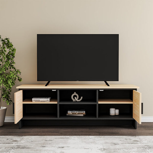 Modern Aesthetic Wooden TV Stand