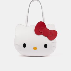 The Hello Kitty Face Tote - Brilliant White