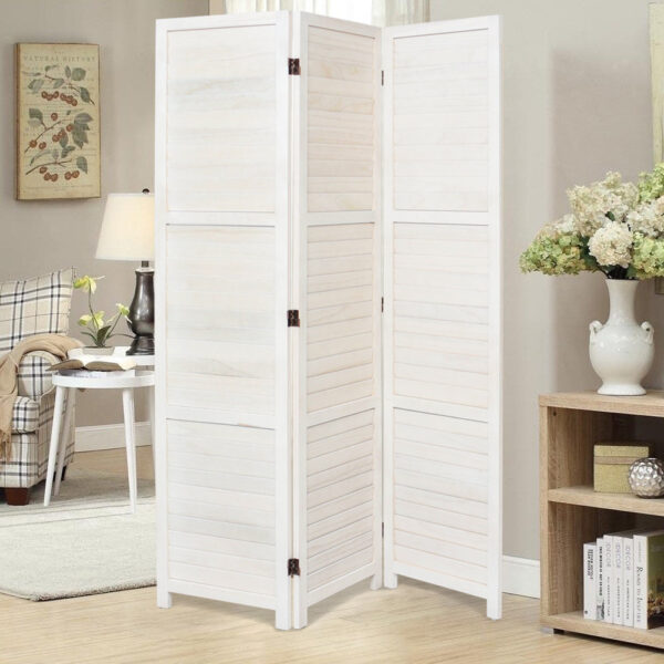 3/4/6 Panels Wooden Foldable Room Divider