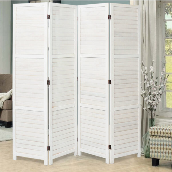 3/4/6 Panels Wooden Foldable Room Divider
