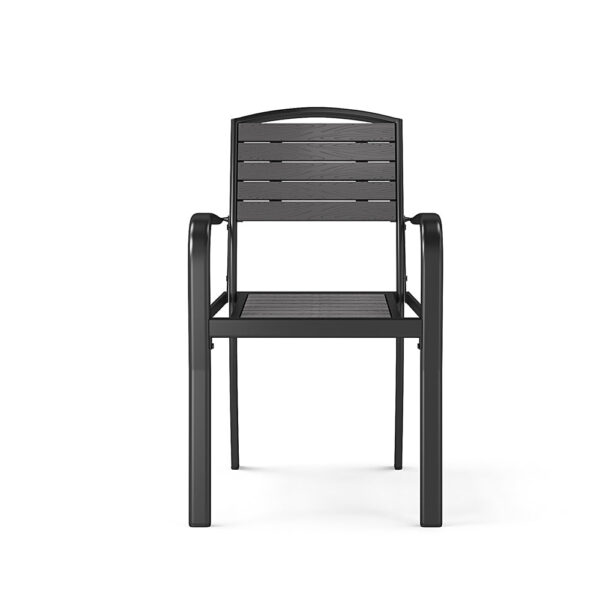 Wood Plastic Composite Outdoor Dining Armchairs