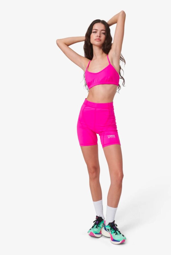 7 DAYS Active Light Yoga Bra Pink - M Pink Glo