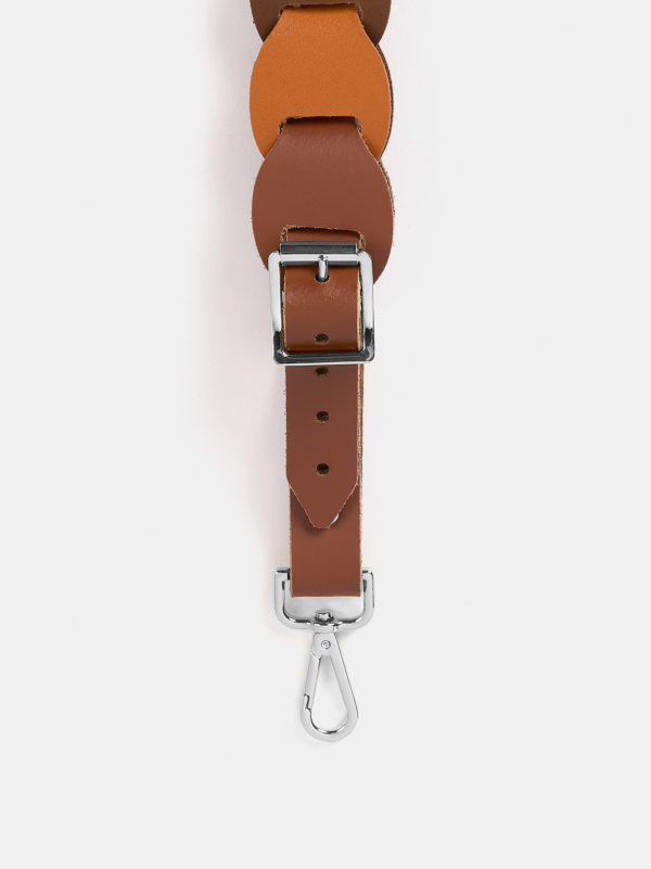 The Link Strap - Vintage Tri-Colour & Nickel Hardware - Image 3