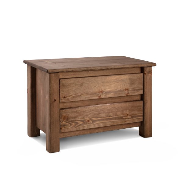 Lambton Blanket Box - Medium Oak  - Funky Chunky Furniture