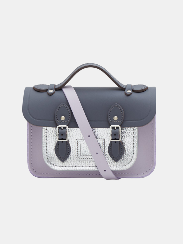 The Mini - Storm Matte, Parma Violet Matte & Silver Celtic Grain