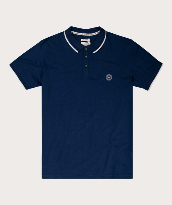 Mens Stretch Cotton Golfer - Navy