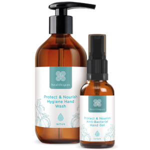 Protect & Nourish Hand Wash and Anti−Bacterial Gel Duo Pack