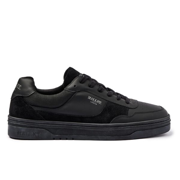 MALLET Bennet Triple Black Trainers