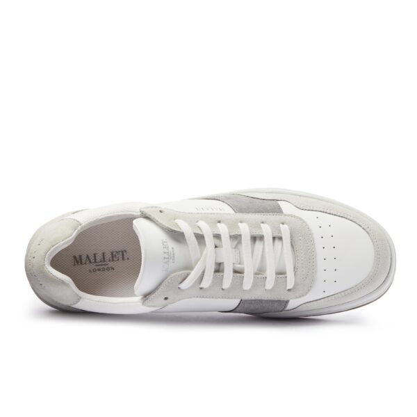 MALLET Bennet Grey Gum Trainers - Image 4