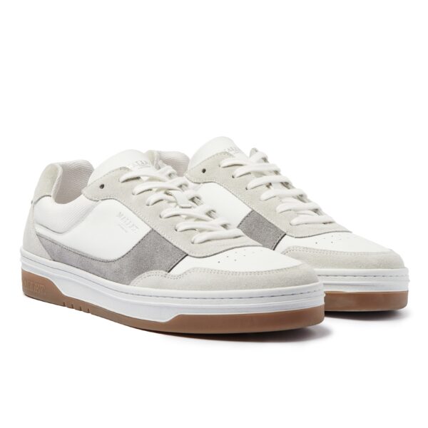 MALLET Bennet Grey Gum Trainers - Image 2