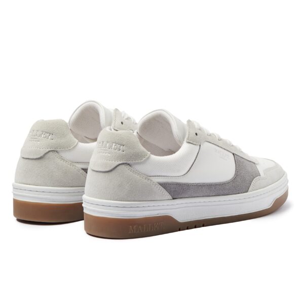 MALLET Bennet Grey Gum Trainers - Image 3