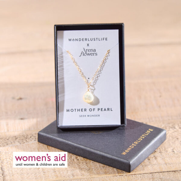 Wanderlust Life Mother of Pearl Necklace