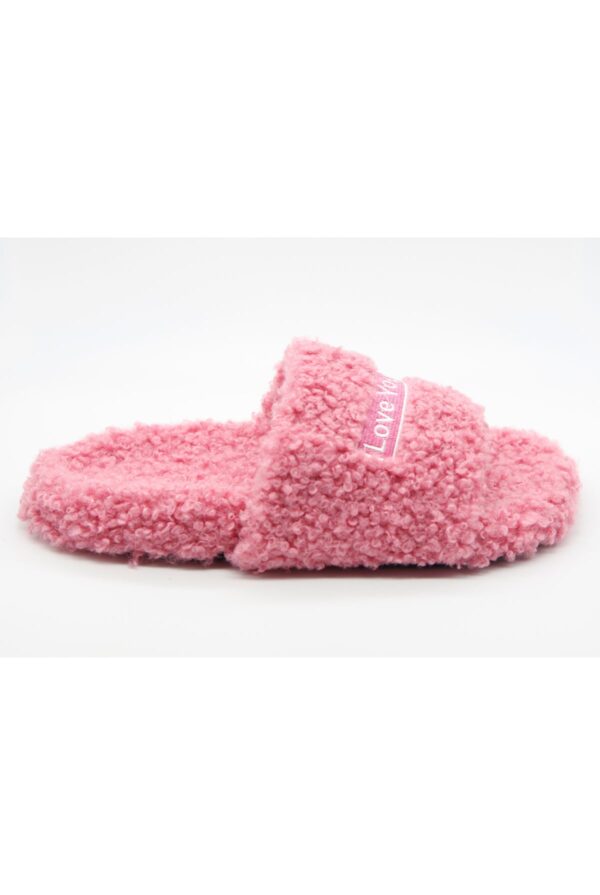 Oxygen Boutique Love Yourself Pink Slippers - EU40 Pink - Image 3