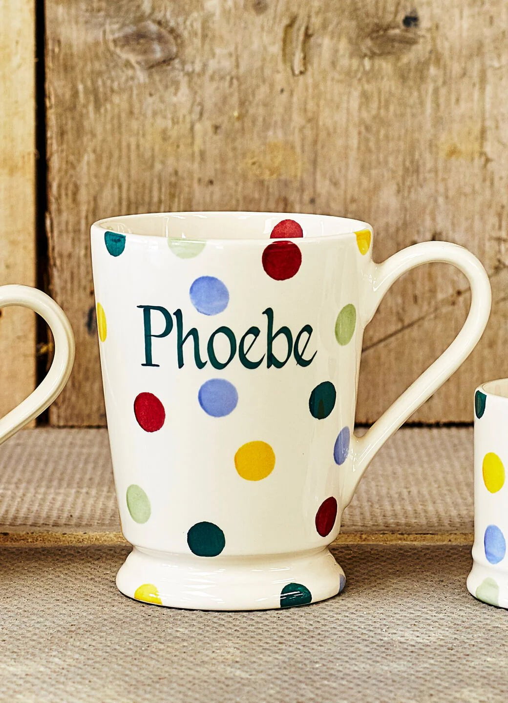 Personalised Polka Dot Cocoa Mug - Customise Your Own Pottery | Emma Bridgewater