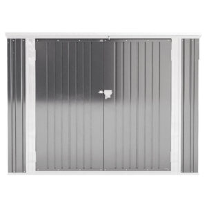 Steel Trash Can Bin Enclosure Storage Shed