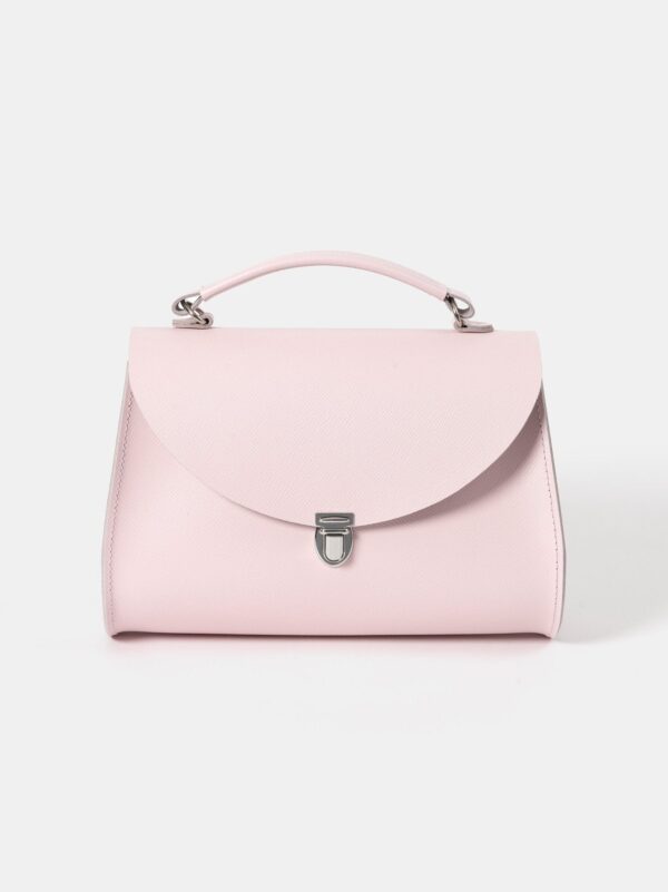 The Poppy - Fondant Pink Saffiano