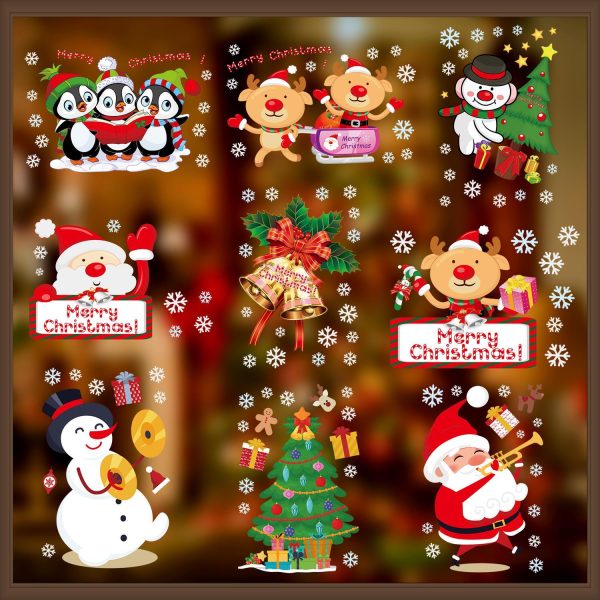 Vinsani XMAS Window Sticker Prancer 1010083
