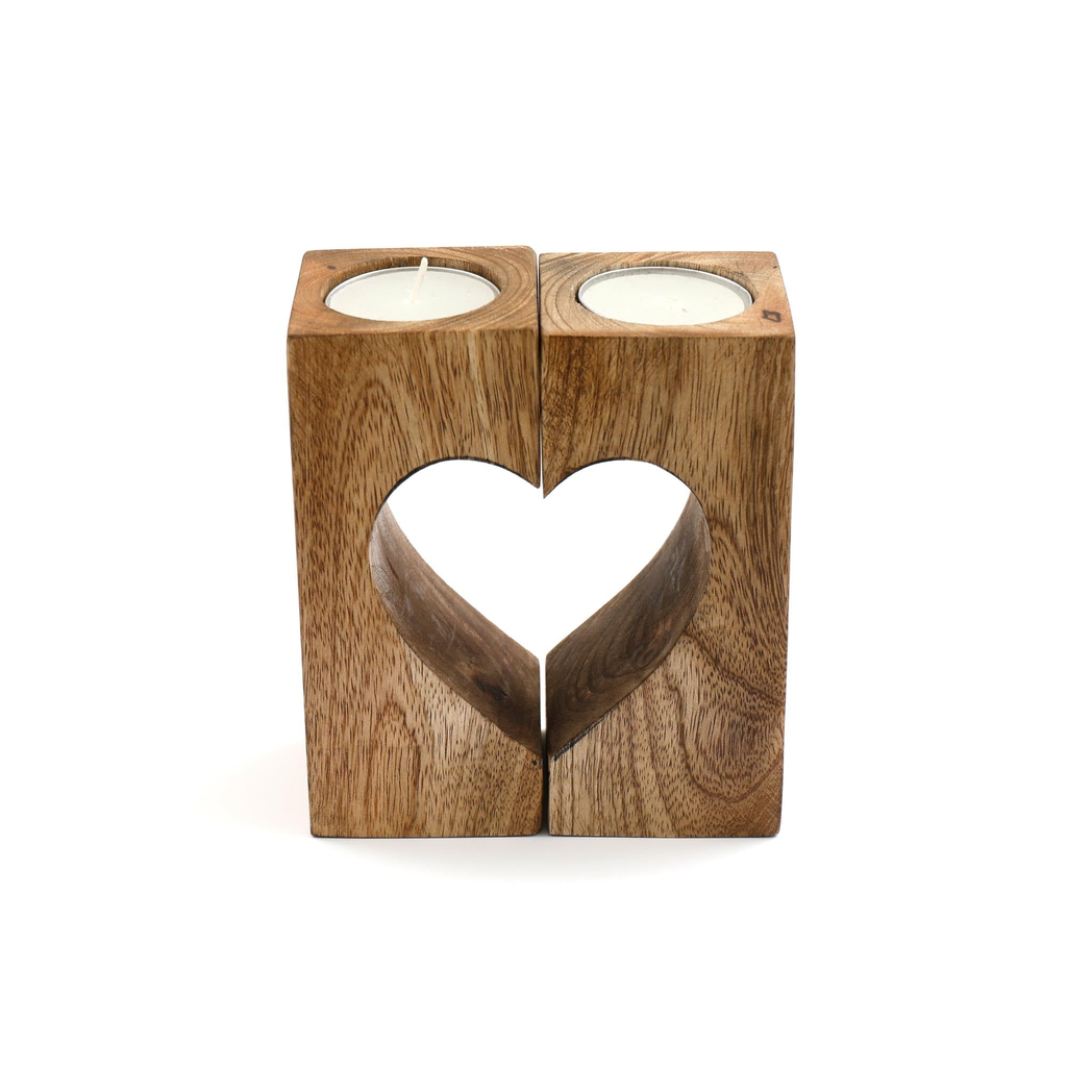Mafett Cut-Out Heart Tealight Holders