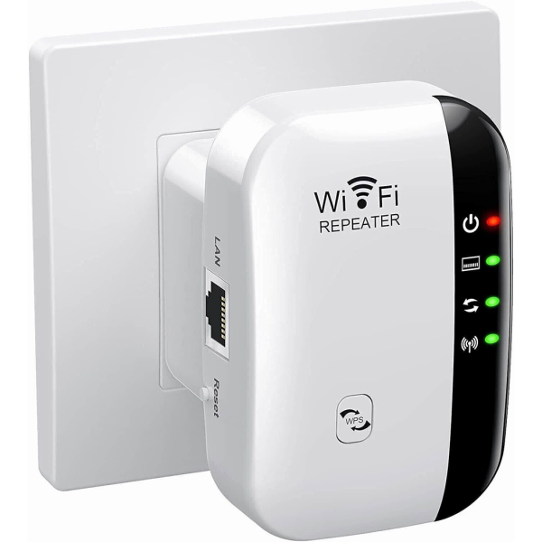 NEW! WiFi Range Extender Internet Booster Wireless Signal Repeater