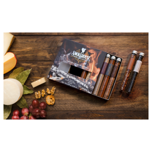 Smokehouse Flame & Flavour by Mafett | Selection of 8 Smoked Spices| Authentically Smoked over Wood