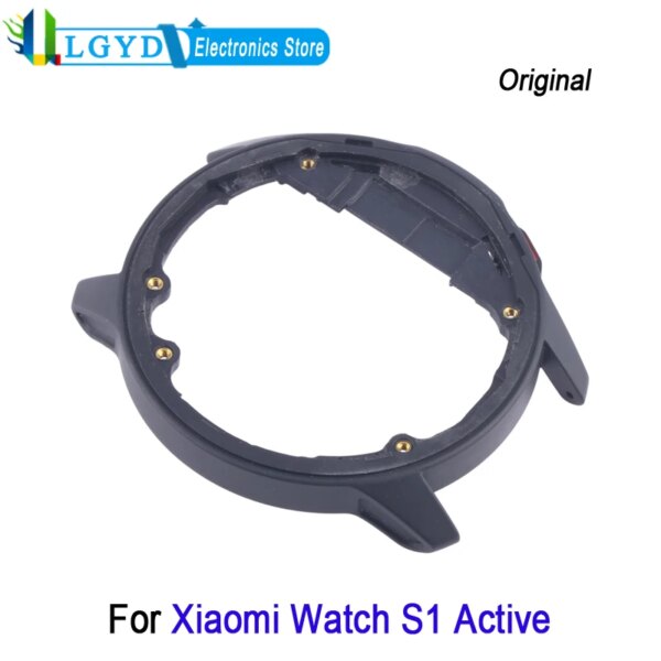 Metal Watch Frame For Xiaomi Watch S1 Active Smartwatch LCD Screen Frame Bezel Plate Replacement Part