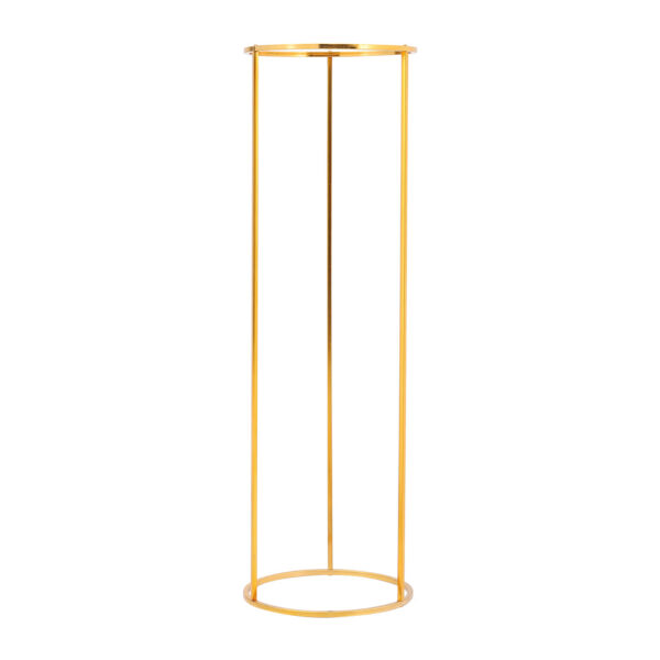 Gold Metal Flower Stand Road Leads for Wedding and Party