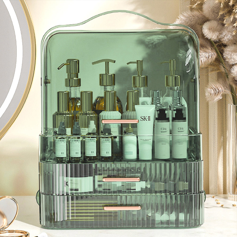 Portable Dustproof Cosmetic Lipstick Skincare Storage Organizer