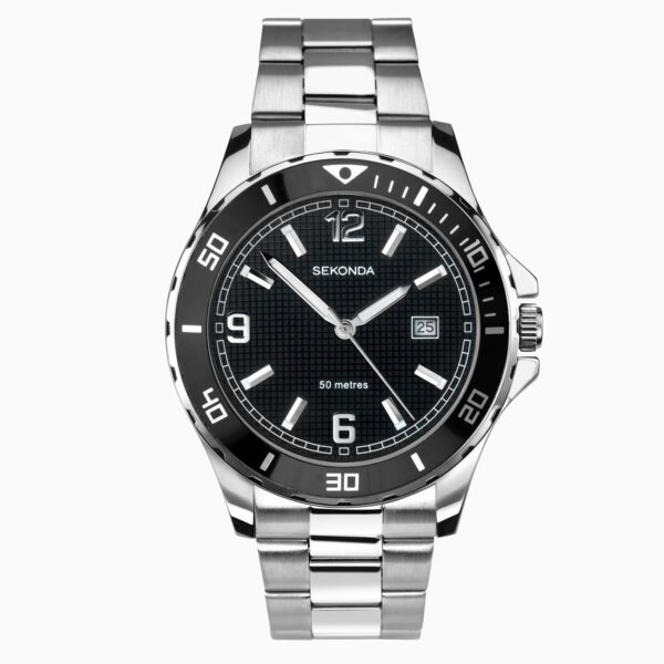 Sekonda Sekonda Dive Men's Watch | Silver Case & Stainless Steel Bracelet with Dial | 1513