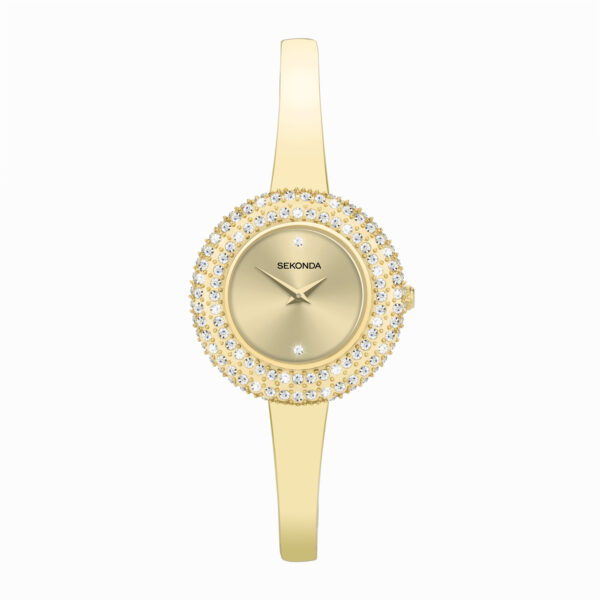 Sekonda Sekonda Radiance Ladies Watch | Gold Brass Case & Bracelet with Champagne Dial | 40588