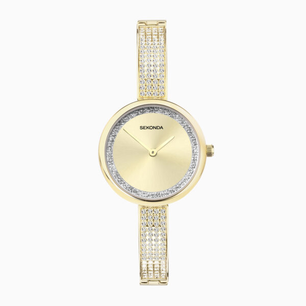 Sekonda Sekonda Aurora Ladies Watch | Gold Alloy Case & Bracelet with Champagne Dial | 40598