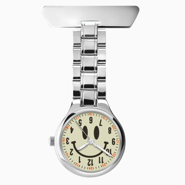 Sekonda Sekonda Fob Watch | Silver Case & Stainless Steel Fob with Cream Dial | 4363