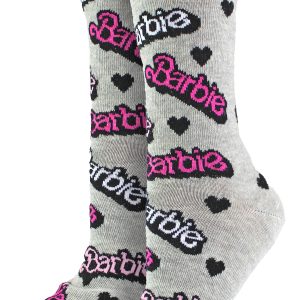 Ladies Funky Crew Casual Novelty Barbie Socks - Unique Gift for Barbie Lovers