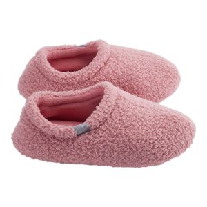 Closed Back Teddy Plush Cotton Slippers