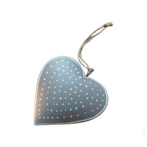 Set of 2 Grey Hearts - Funky Chunky Furniture