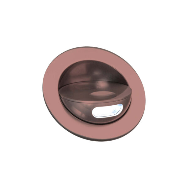Beadlight Sirocco II Light with Integral Bezel, anodised bronze